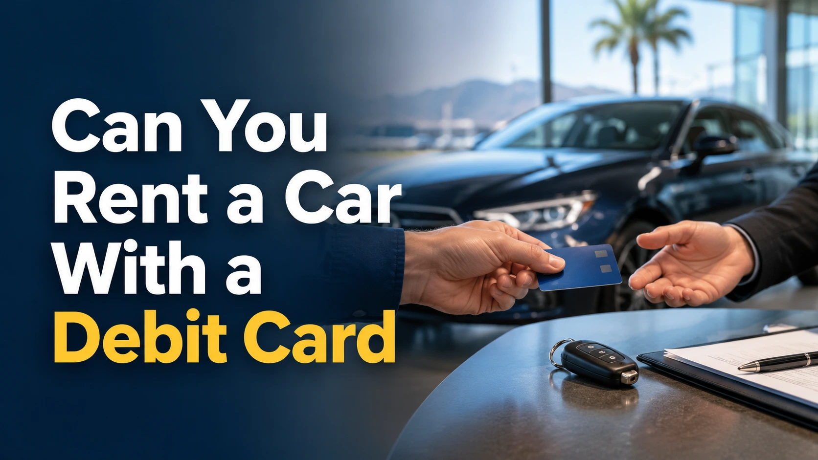 Can You Rent a Car With a Debit Card