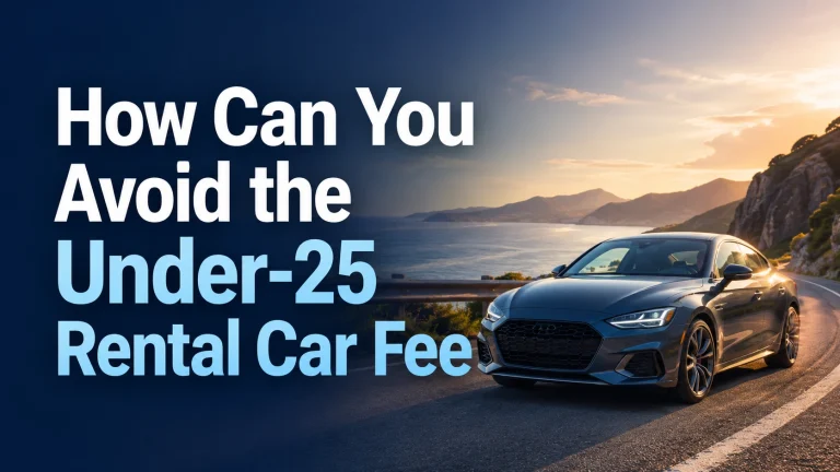 How Can You Avoid the Under-25 Rental Car Fee
