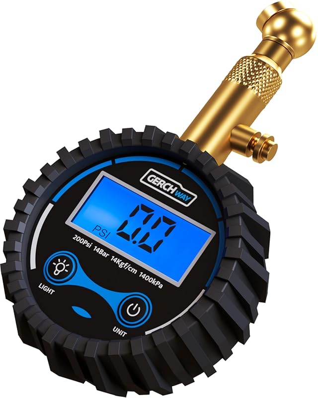 GERCHWAY Digital Tire Pressure Gauge
