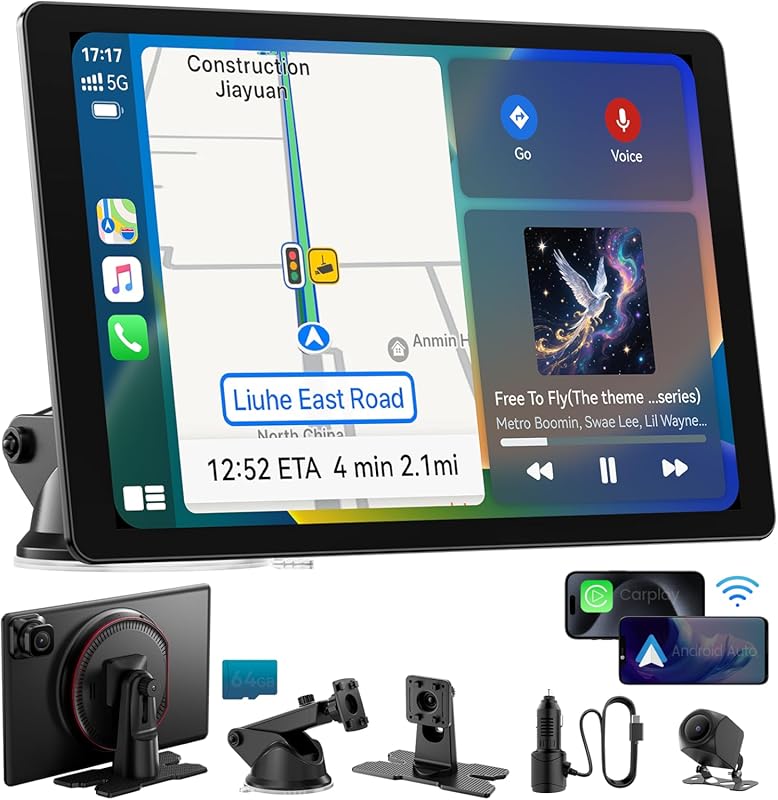 Generic 11-Inch CarPlay Screen ultra-slim wireless Apple CarPlay screen