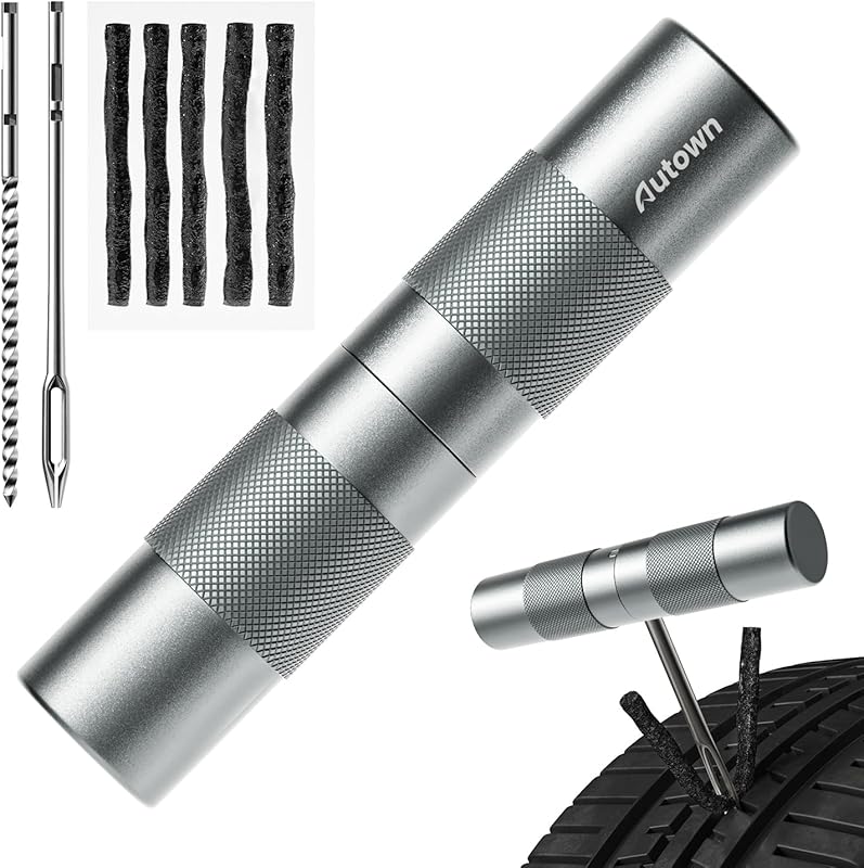 AUTOWN Compact Capsule Tire Repair Kit for Fast Puncture and Flat Repairs