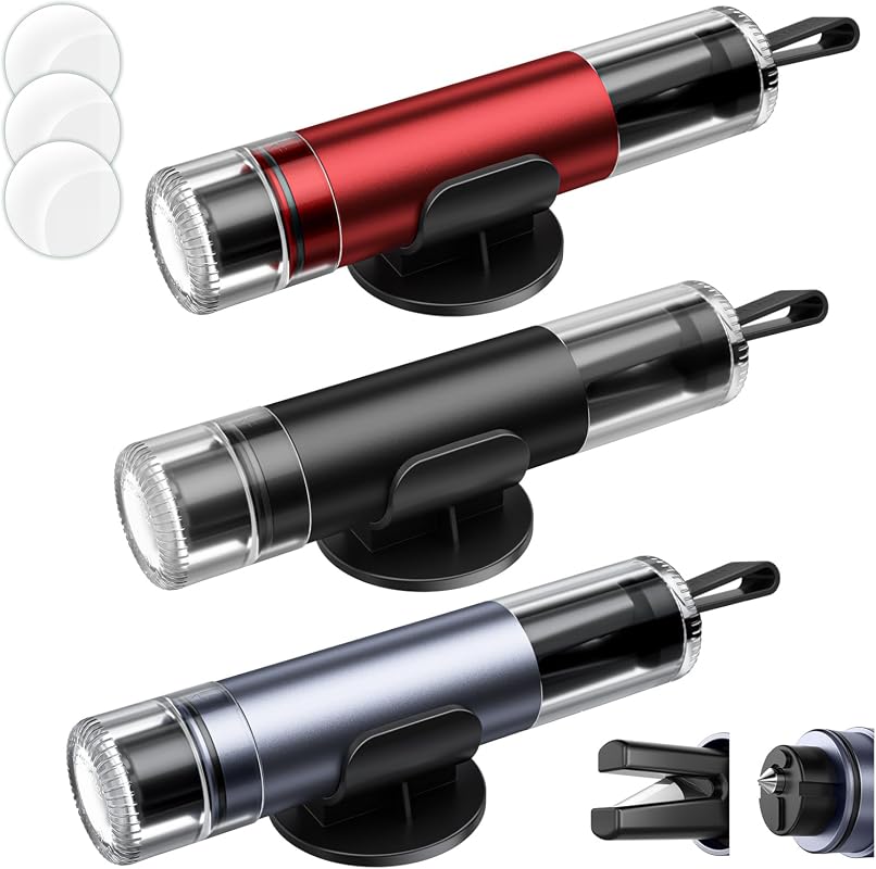 Transparent Lid Car Safety Hammer