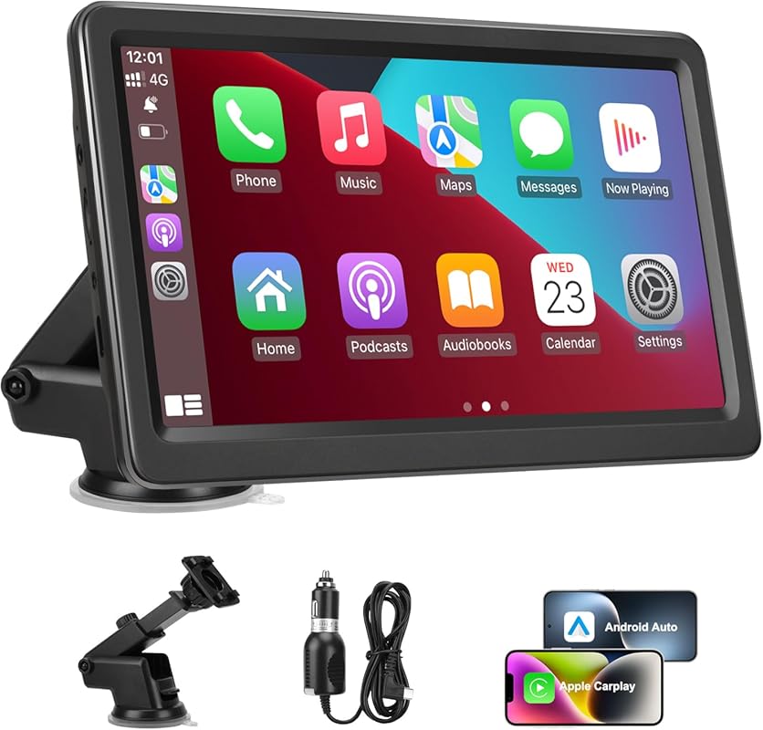 Generic 7-Inch CarPlay Screen portable wireless CarPlay screen