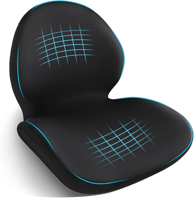 Car Seat Cushion with Lumbar Support, Memory Foam for Back Pain Relief