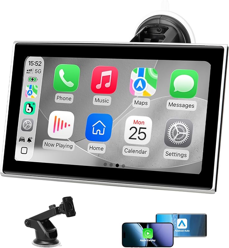 Generic 7-Inch CarPlay Screen portable wireless CarPlay screen