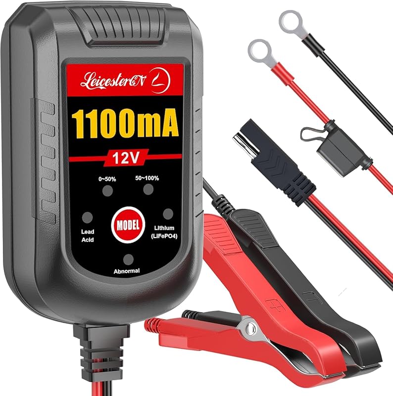 Motorcycle Battery Charger Maintainer