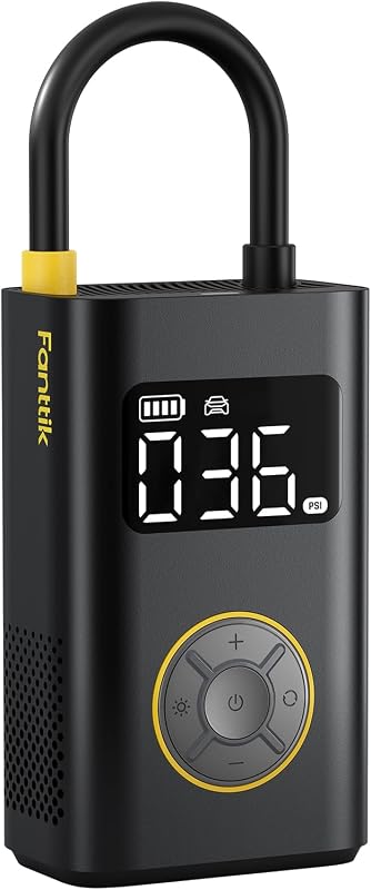 Fanttik X9 Pro Portable Tire Inflator for Compact Cars, Fast 1-Minute Inflation