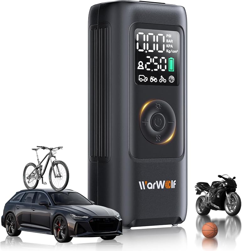 WARWOLF 160PSI Tire Inflator